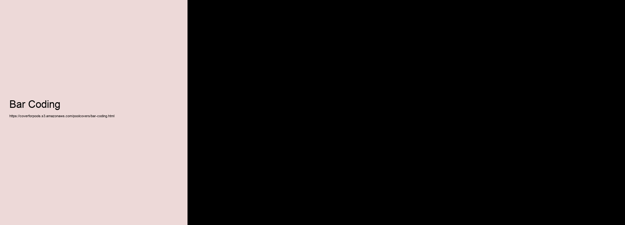 Bar Coding