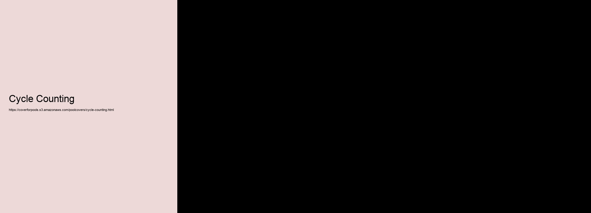 Cycle Counting